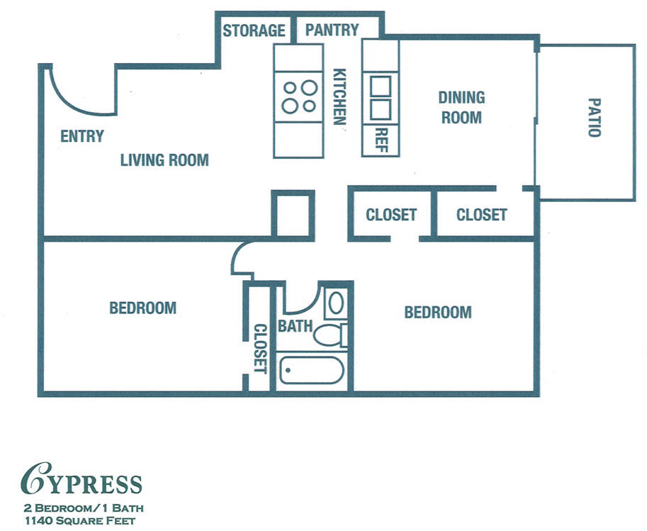 Cypress Floorplans