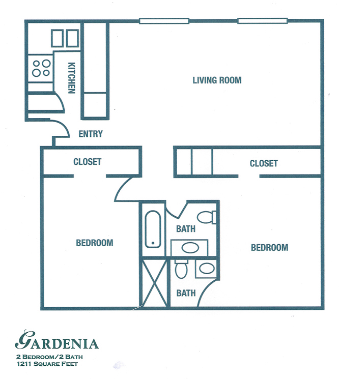 Gardenia Floorplan